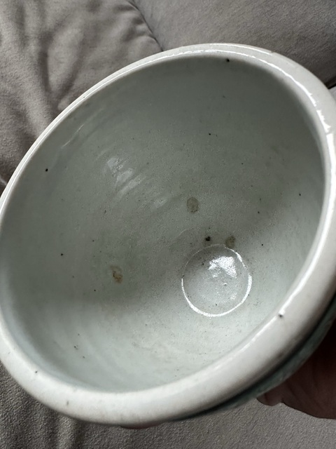 古玩陶瓷雍乾·粉彩龍穿花紋案缸真品鑒賞圖