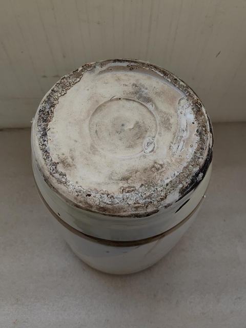 古玩陶瓷磁州窯白地黑花畫缸拍賣，當前價格680元
