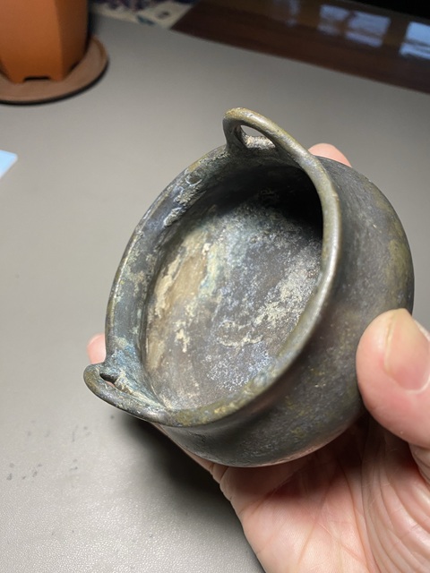 古玩銅器銅爐拍賣，當前價格4000元