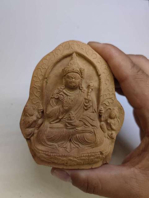 古玩雜項清中期.蓮師擦擦(阿彌陀佛和觀音菩薩的化身)拍賣，當前價格0元