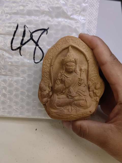 古玩雜項清中期.蓮師擦擦(阿彌陀佛和觀音菩薩的化身)拍賣，當前價格0元