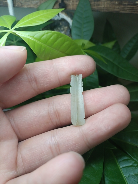 古玩玉器清代和田玉蟬拍賣，當前價格130元