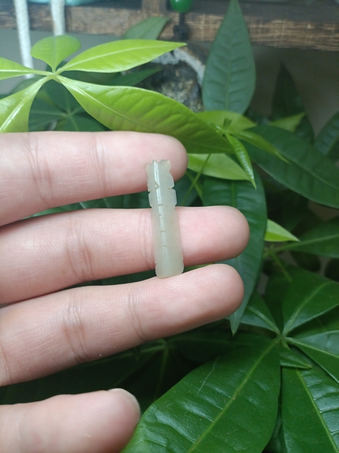 古玩玉器清代和田玉蟬拍賣，當前價格130元