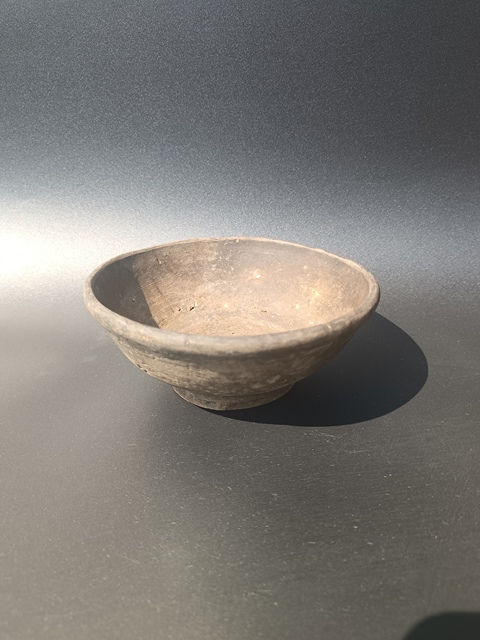 古玩陶瓷元代~黑陶茶盞拍賣,當前價格180元