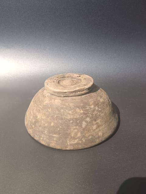 古玩陶瓷元代~黑陶茶盞拍賣,當前價格180元