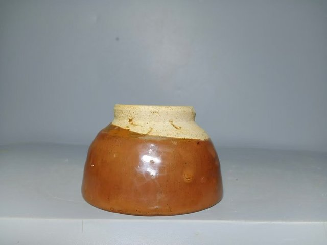 古玩陶瓷磁州窯紫金釉茶杯拍賣，當(dāng)前價(jià)格600元