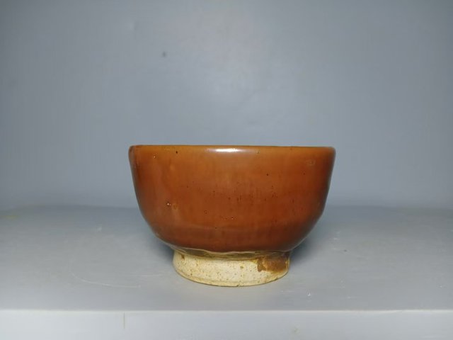 古玩陶瓷磁州窯紫金釉茶杯拍賣，當(dāng)前價(jià)格600元