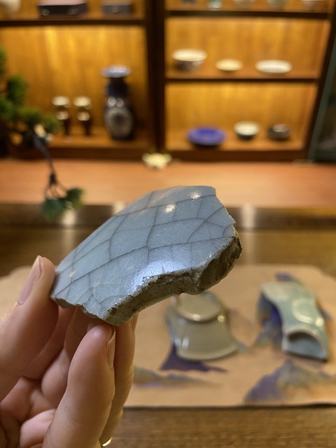 古玩陶瓷官窯標本拍賣，當前價格1500元