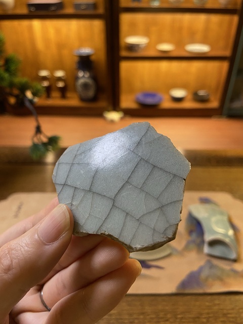 古玩陶瓷官窯標本拍賣，當前價格1500元