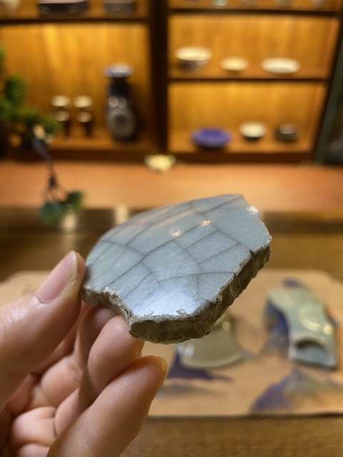 古玩陶瓷官窯標本拍賣，當前價格1500元