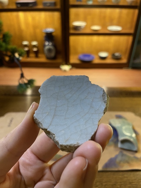 古玩陶瓷官窯標本拍賣，當前價格1500元