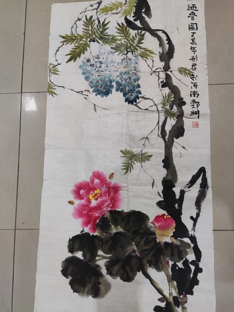 古玩字畫中美協(xié)會(huì)員名家段彤君 花鳥拍賣,當(dāng)前價(jià)格698元