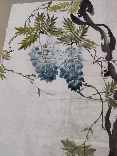 古玩字畫中美協(xié)會(huì)員名家段彤君 花鳥拍賣,當(dāng)前價(jià)格698元