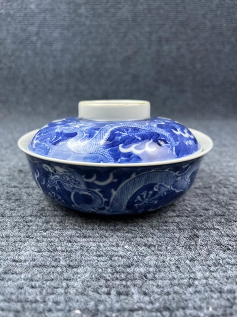 古玩陶瓷青花蓋碗拍賣,當前價格4600元