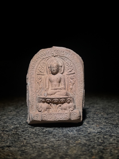 古玩雜項明代.金剛不動佛擦擦 (夏魯寺出)拍賣,當前價格0元