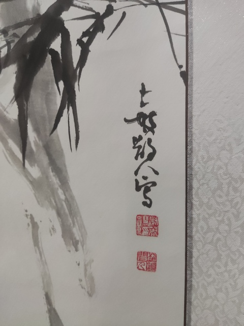 古玩字畫精工裝裱河南名家謝英慧 花鳥拍賣,當前價格228元