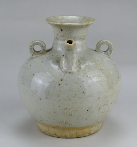 古玩陶瓷明代影青釉三系執壺拍賣,當前價格1980元