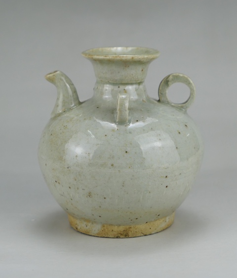 古玩陶瓷明代影青釉三系執壺拍賣,當前價格1980元