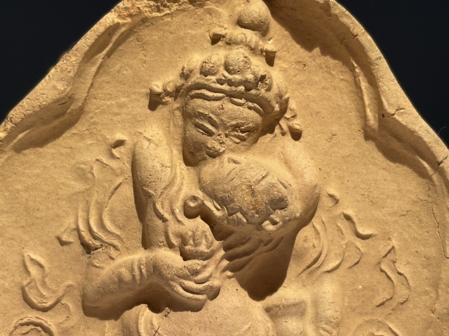 古玩雜項清代.金剛薩埵雙身像擦擦拍賣,當前價格0元