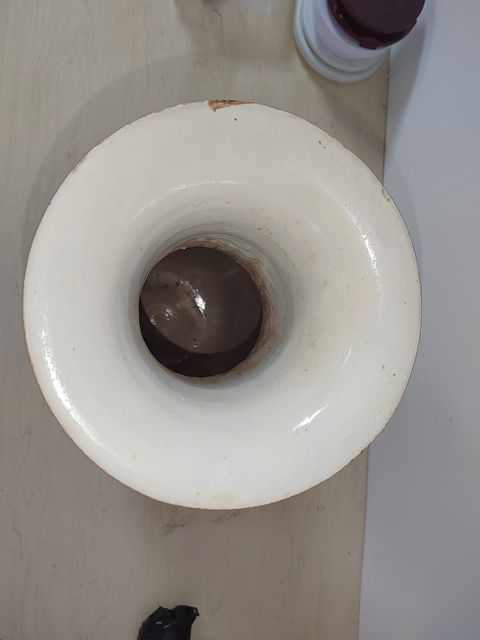 古玩陶瓷三娘教子圖彩繪瓶拍賣,當前價格500元