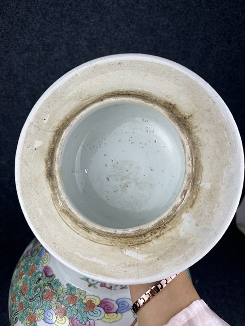 古玩陶瓷粉彩人物故事紋將軍罐拍賣,當前價格7999元