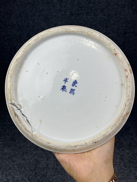 古玩陶瓷粉彩人物故事紋將軍罐拍賣,當前價格7999元