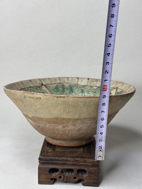 古玩陶瓷元代?深腹碗拍賣，當前價格2500元
