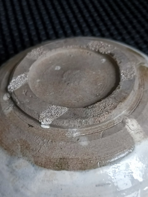 古玩陶瓷明末清初磁州窯青花盤拍賣,當前價格800元