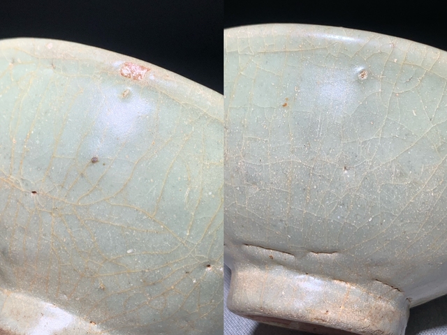 古玩陶瓷元代龍泉青瓷模印唇口碗拍賣,當(dāng)前價格1588元