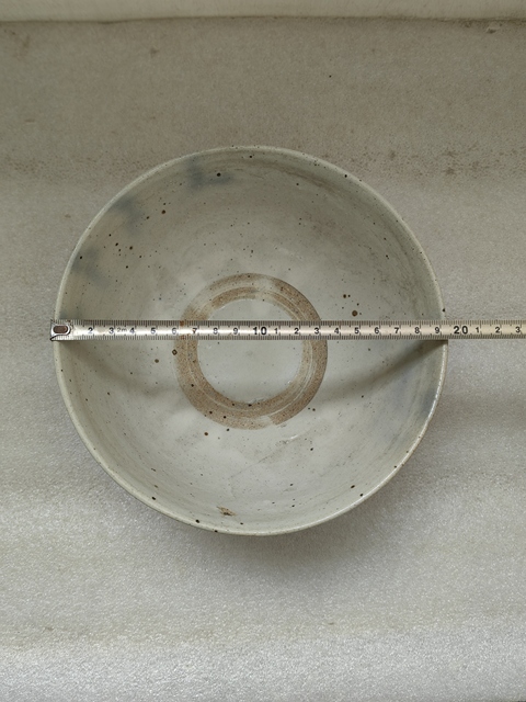 古玩陶瓷青花花卉詩文茶碗拍賣,當前價格550元