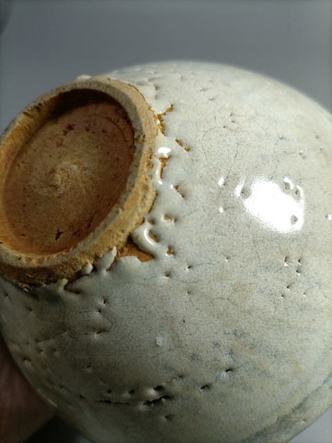 古玩陶瓷明晚青花斗笠碗拍賣(mài)，當(dāng)前價(jià)格300元