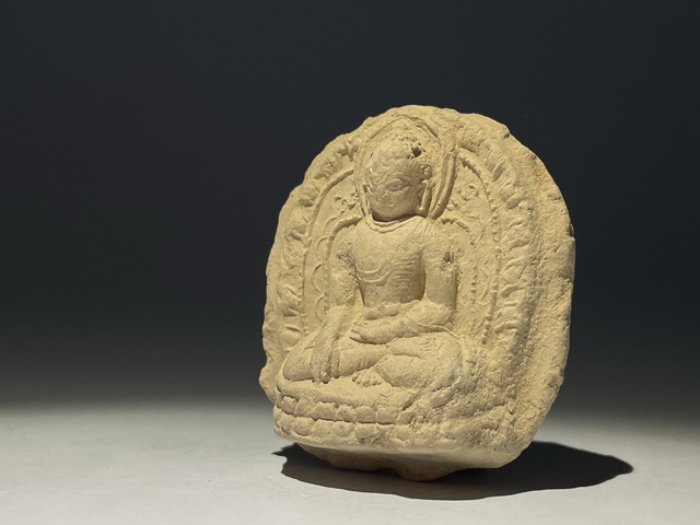 古玩雜項(xiàng)元末明初.釋迦牟尼佛擦擦拍賣,當(dāng)前價(jià)格0元
