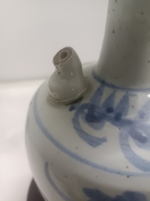 古玩陶瓷吉語紋青花壺拍賣,當(dāng)前價(jià)格160元