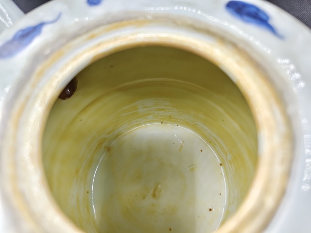 古玩陶瓷青花山水人物紋茶壺拍賣,當前價格580元