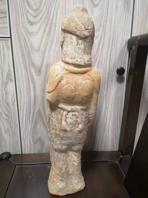 古玩陶瓷北齊·武士俑拍賣,當(dāng)前價(jià)格7500元