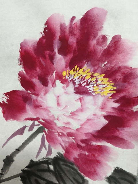 古玩字畫劉持昀老師精品真跡  富貴神仙拍賣，當(dāng)前價(jià)格165元