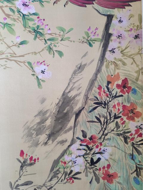 古玩字畫北京名家 著名小寫意花鳥畫家 馬仁先生 豐登有兆更吉祥 手工原裱立軸拍賣,當(dāng)前價格1988元