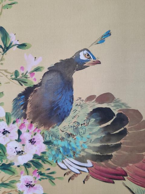 古玩字畫北京名家 著名小寫意花鳥畫家 馬仁先生 豐登有兆更吉祥 手工原裱立軸拍賣,當(dāng)前價格1988元