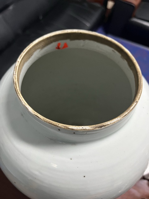 古玩陶瓷粉彩博古圖將軍罐拍賣，當前價格6500元
