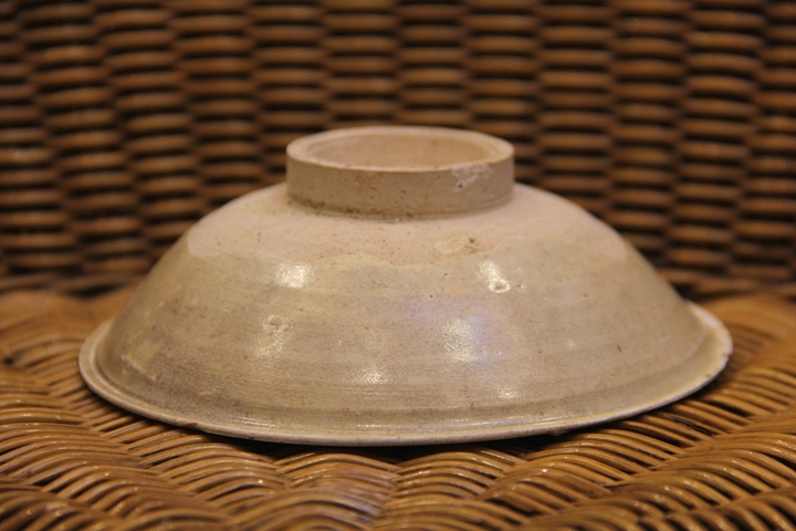 古玩陶瓷南宋?青白釉折沿茶盞(型美)拍賣,當前價格468元