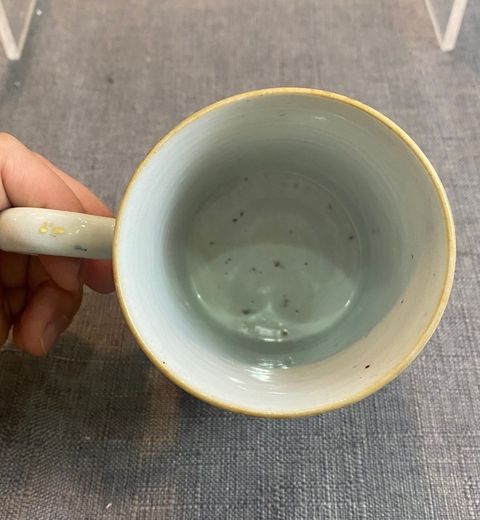 古玩陶瓷清乾隆廣彩滿大人馬克杯拍賣，當前價格6800元