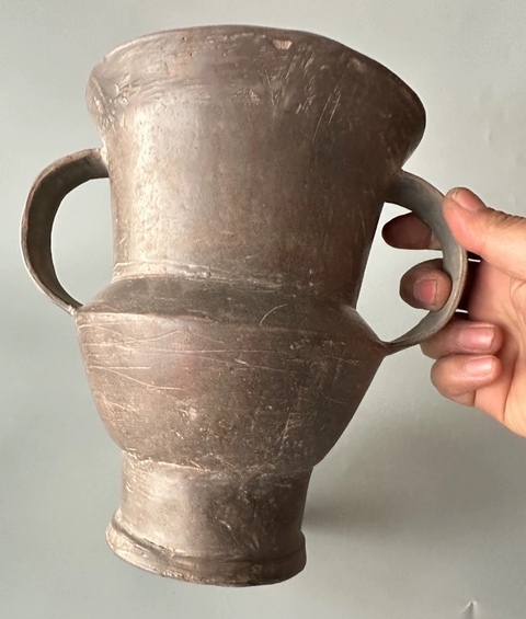 古玩陶瓷陶杯真品鑒賞圖
