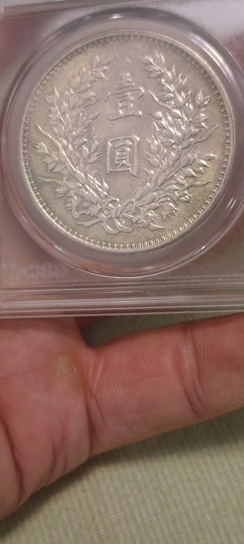 古玩錢幣三年大頭拍賣，當前價格999元