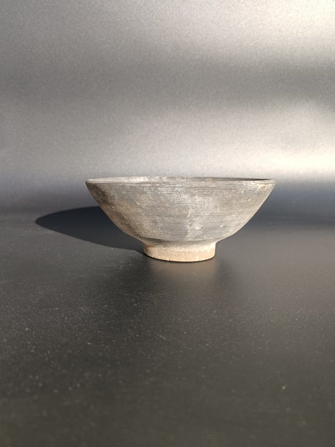 古玩陶瓷元~灰陶茶盞拍賣,當(dāng)前價(jià)格68元