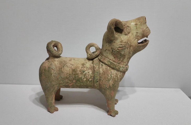 古玩陶瓷斗牛犬拍賣,當前價格30000元