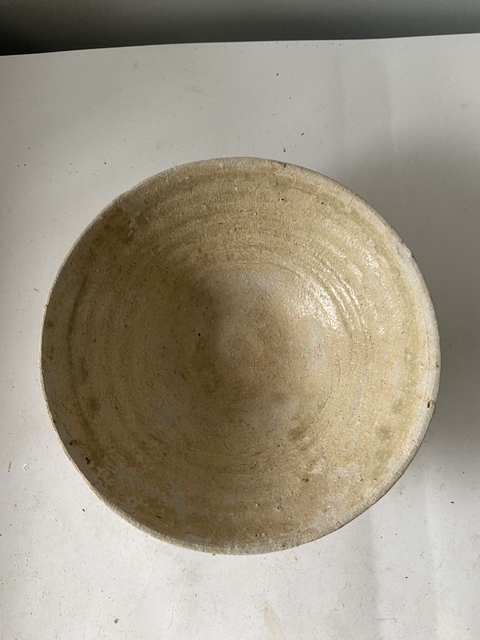 古玩陶瓷越窯青瓷斗笠碗拍賣,當前價格299元