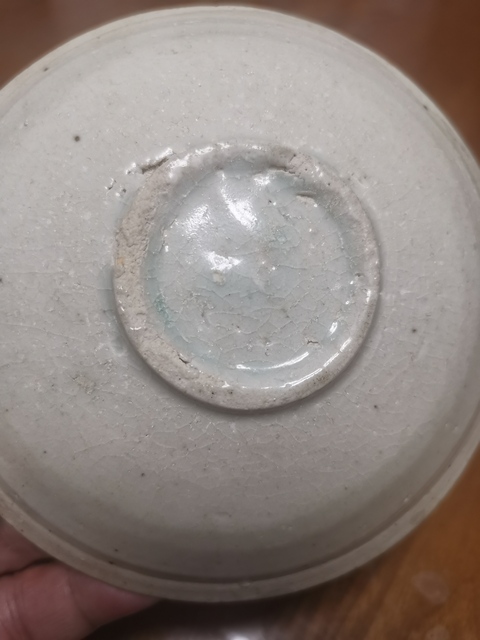 古玩陶瓷青白釉碗拍賣，當前價格350元