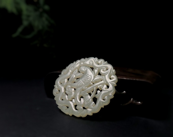 古玩玉器清代和田玉雕“英明神武”佩拍賣，當(dāng)前價格9900元