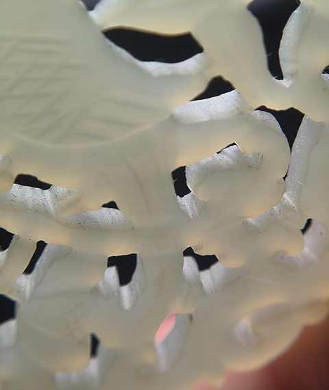 古玩玉器清代和田玉雕“英明神武”佩拍賣，當(dāng)前價格9900元