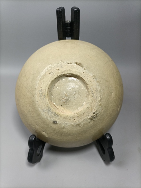 古玩陶瓷正德臥足青花堆塑魚藻紋盤拍賣,當(dāng)前價格288元